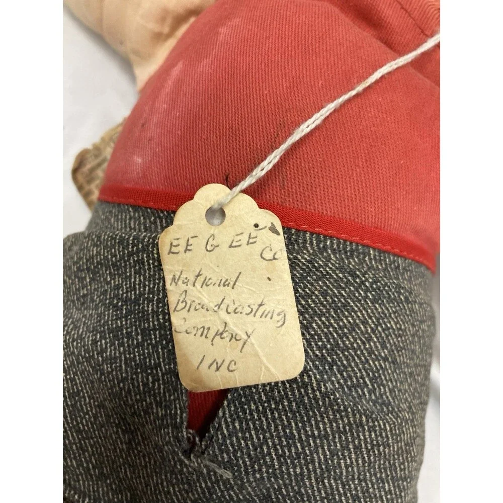 Vintage EEGEE Howdy Doody Ventriloquist Doll NBC Freckle Face Collectible